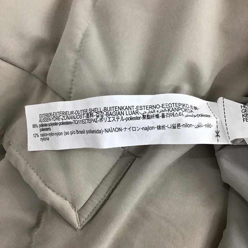 ザラ ZARA ジャケット、上着 ジャンパー、ブルゾン ジップアップジャケット ジャンパー ジャケット ダウンジャケット アウター L 無地 ベージュ / ベージュ /  メンズ USED 古着 中古 10121662