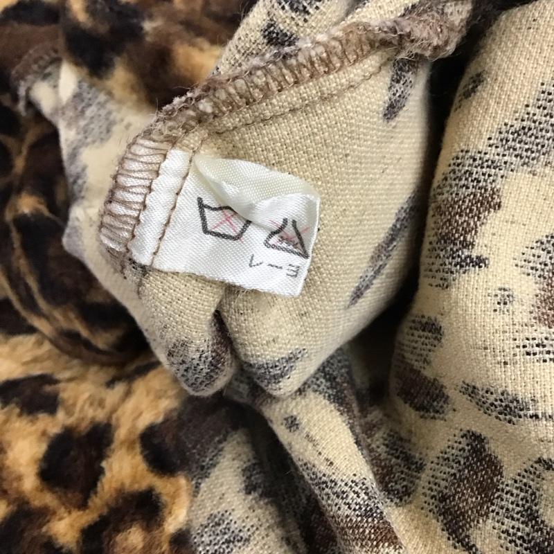 クリームソーダ CREAMSODA シャツ、ブラウス 長袖 長袖シャツ 総柄シャツ カラーシャツ L ヒョウ柄・レオパード柄 マルチカラー / マルチカラー /  メンズ USED 古着 中古 10132671