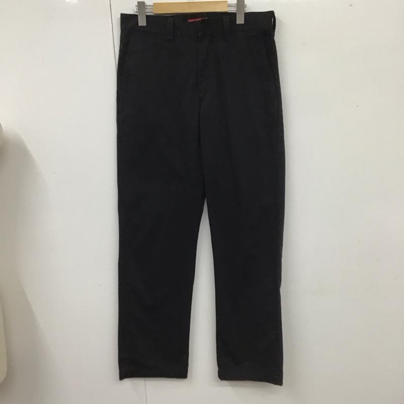 シュプリーム Supreme パンツ ワークパンツ、ペインターパンツ 2019FW WorkPant ワイドパンツ カジュアルパンツ 30インチ 無地 黒 / ブラック /  メンズ USED 古着 中古 10112110