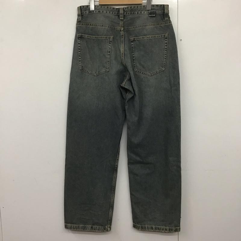 ザラ ZARA パンツ デニム、ジーンズ デニムパンツ ワイドパンツ カジュアルパンツ 42 無地 インディゴ / インディゴ /  メンズ USED 古着 中古 10143444