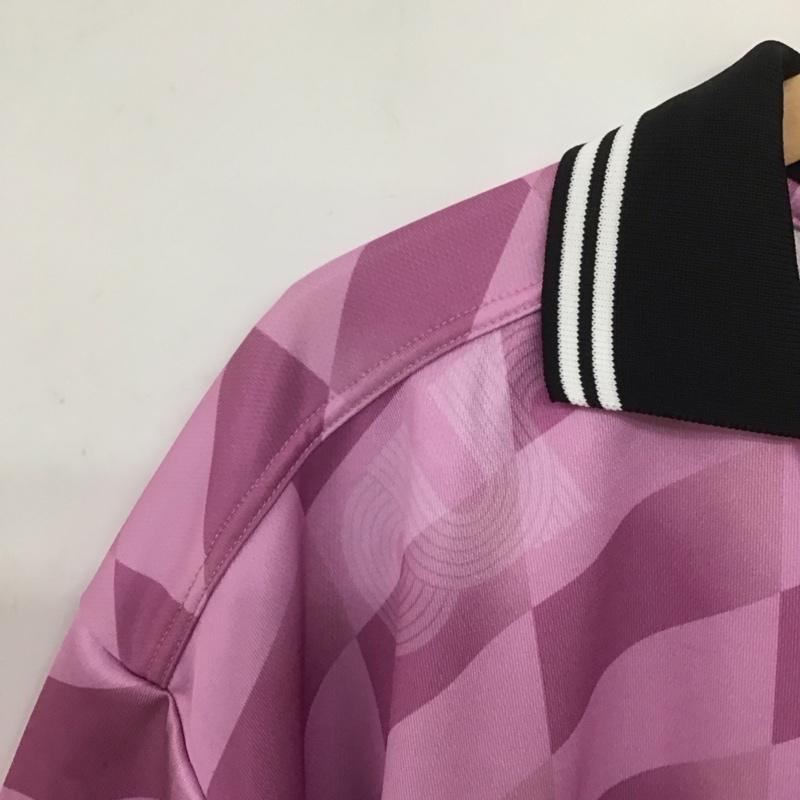 アンブロ UMBRO シャツ、ブラウス 半袖 半袖カットソー プリントTシャツ 半袖シャツ ユニフォーム M プリント 桃 / ピンク /  メンズ USED 古着 中古 10139300