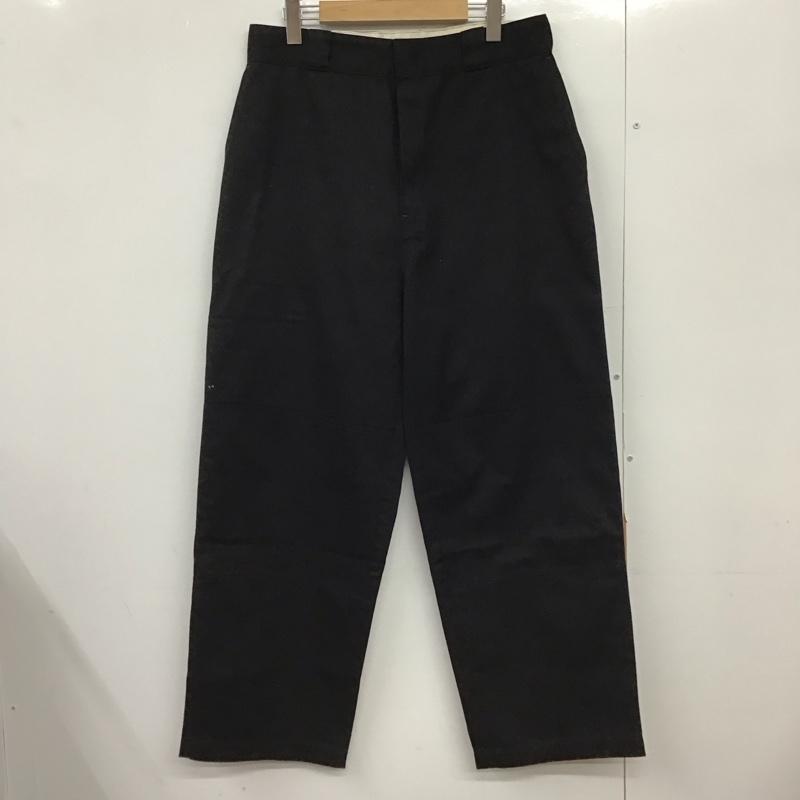 ディッキーズ Dickies パンツ ワークパンツ、ペインターパンツ ワークパンツ ワイドパンツ カジュアルパンツ M 無地 黒 / ブラック /  メンズ USED 古着 中古 10151014