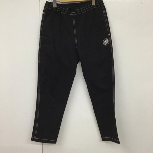 サンタクルーズ SANTA CRUZ パンツ ワークパンツ、ペインターパンツ ワークパンツ ワイドパンツ カジュアルパンツ M ロゴ、文字 黒 / ブラック /  メンズ USED 古着 中古 10129037