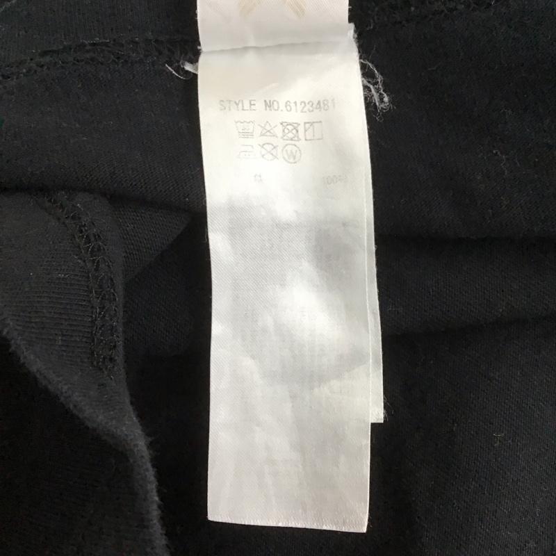 アヴィレックス AVIREX Tシャツ 半袖 半袖カットソー プリントTシャツ クルーネックカットソー XL ロゴ、文字 黒 / ブラック /  メンズ USED 古着 中古 10128669