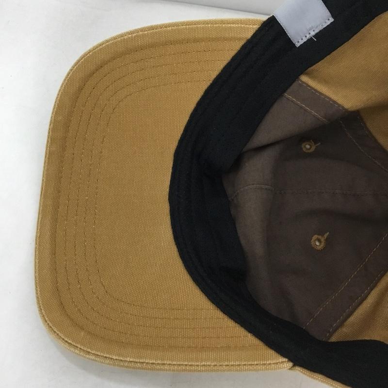 カーハート Carhartt 帽子 キャップ 103938 211 コットンキャンバスキャップ タグ付き ロゴ、文字 茶 / ブラウン /  メンズ USED 古着 中古 10144323