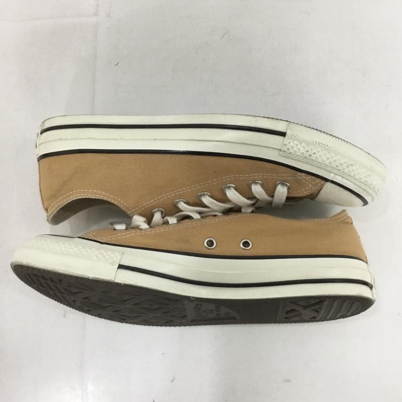 コンバース CONVERSE スニーカー スニーカー 1SC442 ALL STAR US COLORS OX 25cm 25.0cm ロゴ、文字 ベージュ / ベージュ /  レディース USED 古着 中古 10132027