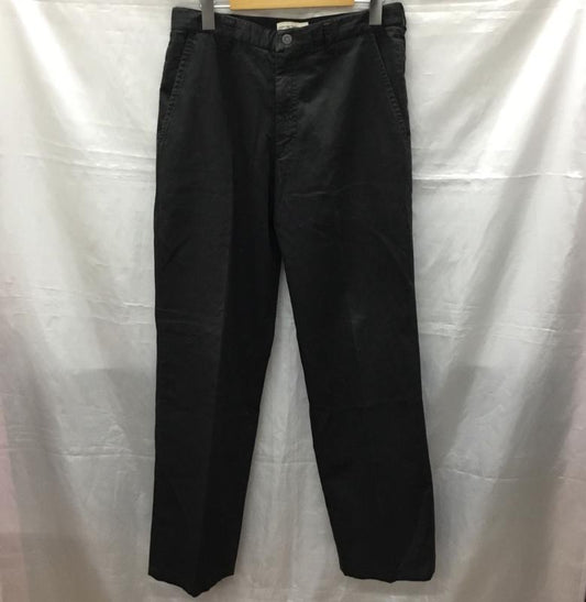 エンポリオアルマーニ EMPORIO ARMANI パンツ デニム、ジーンズ ワイドパンツ カジュアルパンツ ワークパンツ 48 無地 黒 / ブラック /  メンズ USED 古着 中古 10115758