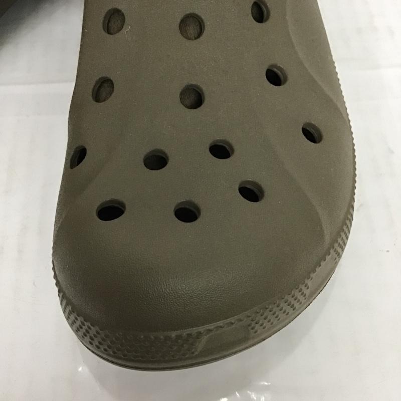 クロックス crocs サンダル サンダル 16244-28A Ralen lined Clog 28cm 28.0cm 無地 カーキ / カーキ /  メンズ USED 古着 中古 10141980