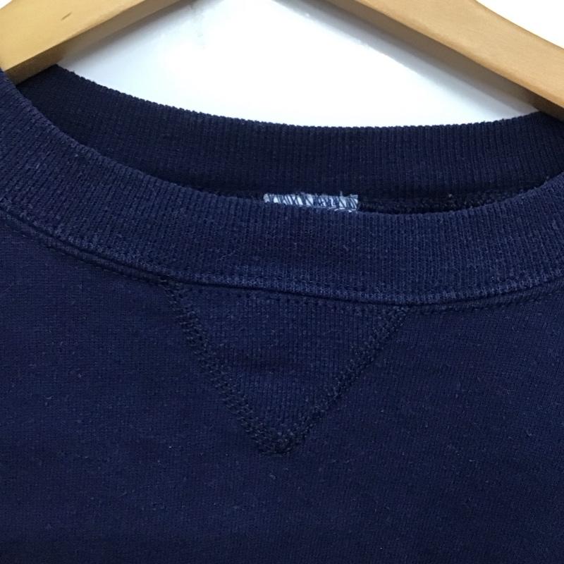 ラッセルアスレティック Russell Athletic トレーナー 長袖 XL 無地 紺 / ネイビー /  レディース USED 古着 中古 10140735