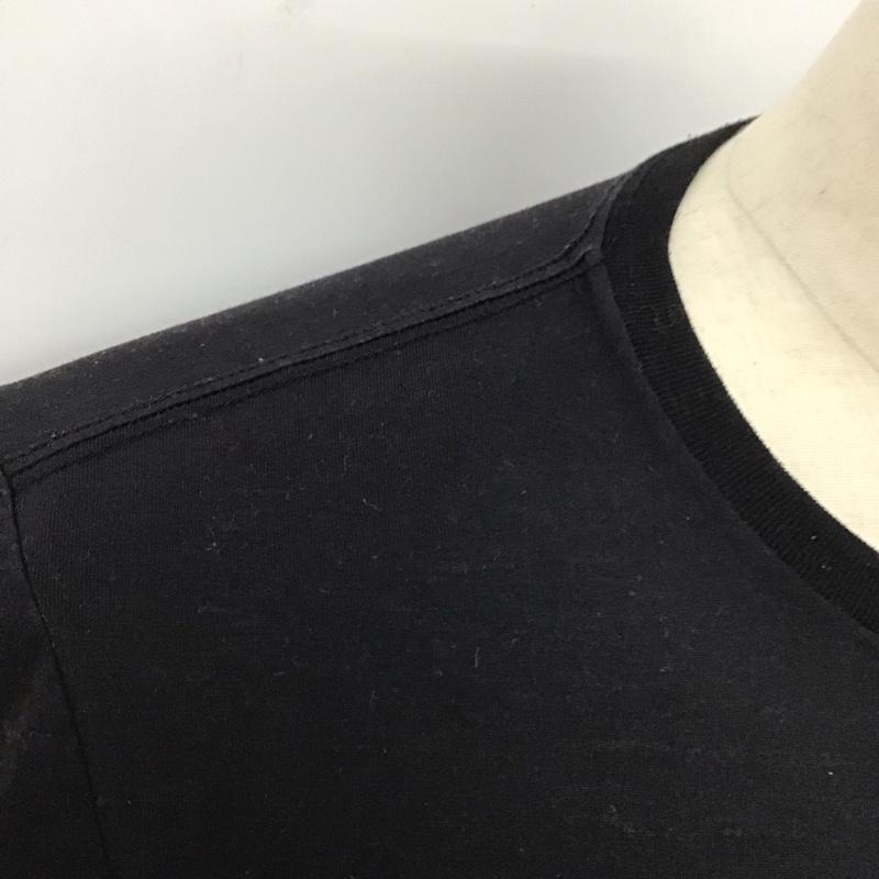 ザノースフェイス THE NORTH FACE Tシャツ 半袖 nt81879 半袖カットソー プリントTシャツ M ロゴ、文字 黒 / ブラック /  メンズ USED 古着 中古 10123762