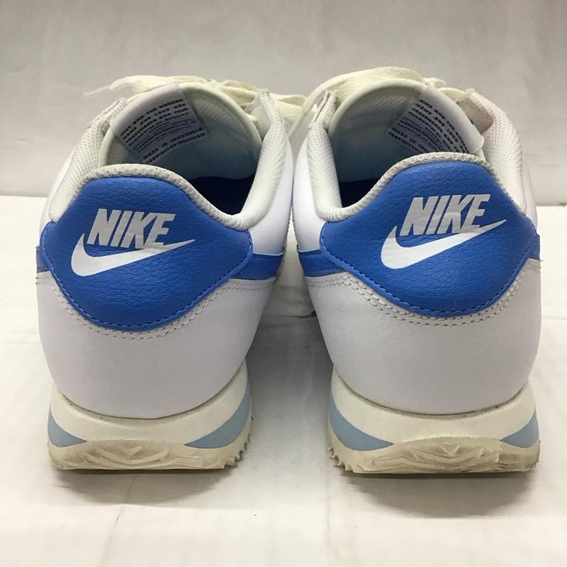 ナイキ NIKE スニーカー スニーカー DN1791-102 WMNS CORTEZ 29cm 29.0cm ロゴ、文字 白 / ホワイト / X 水色 / ライトブルー /  メンズ USED 古着 中古 10118201