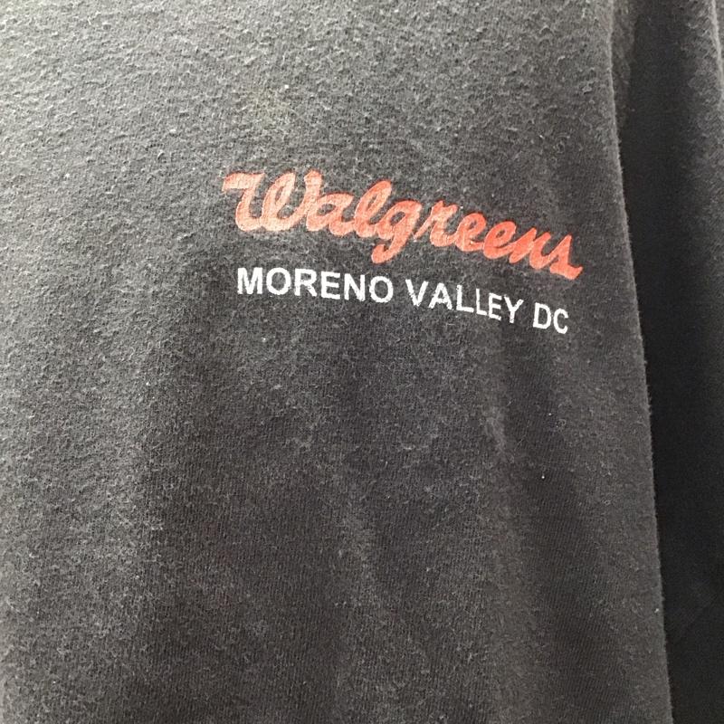 古着 USED Tシャツ 半袖 バックプリント クルーネック 2XL ロゴ、文字 黒 / ブラック /  メンズ USED 古着 中古 10122620