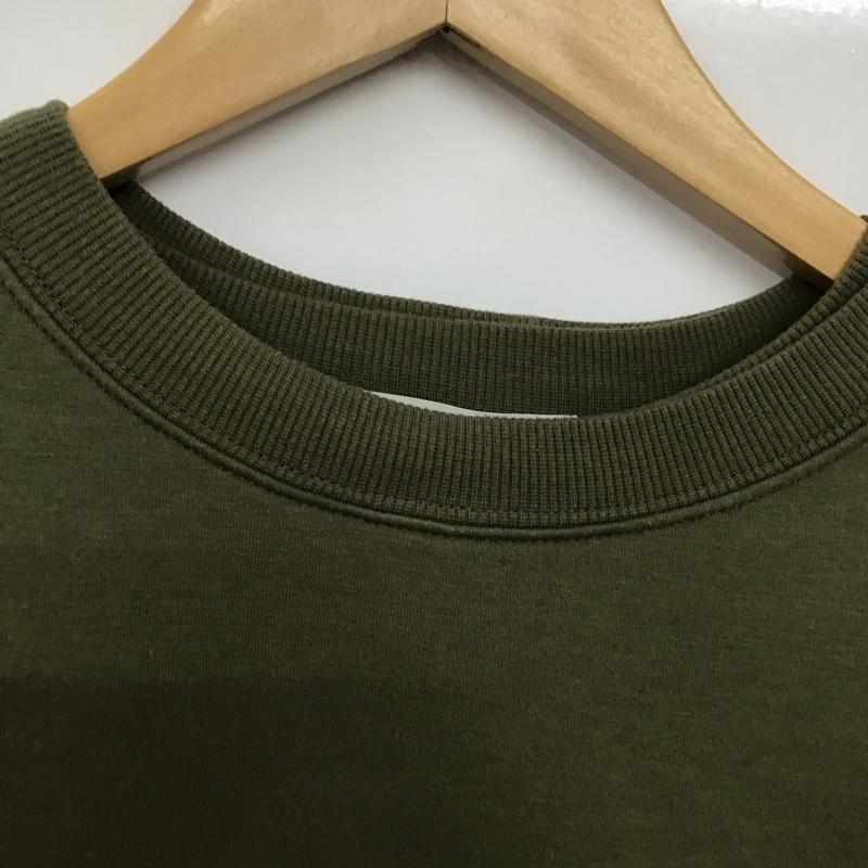 ビームス ハート BEAMS HEART ワンピース ロングスカート 長袖ロングワンピース スウェットワンピース 無地 カーキ / カーキ /  レディース USED 古着 中古 10143709