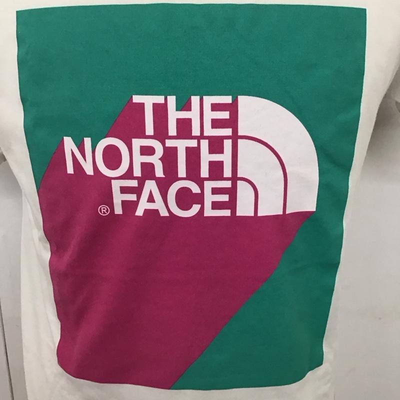 ザノースフェイス THE NORTH FACE Tシャツ 半袖 nt31942 3DLogoTee 半袖カットソー プリントTシャツ M プリント 白 / ホワイト /  メンズ USED 古着 中古 10113911