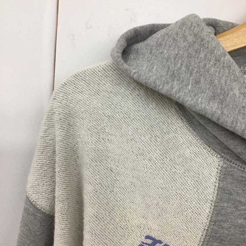ニコアンド niko and... パーカー 長袖 フーディ M ロゴ、文字 マルチカラー / マルチカラー /  レディース USED 古着 中古 10130379