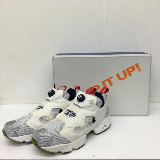 リーボック Reebok スニーカー スニーカー AR3758 INSTA PUMP FURY CELEBRATE 27.5cm ロゴ、文字 白 / ホワイト / X 赤 / レッド / X 紺 / ネイビー /  メンズ USED 古着 中古 10142849