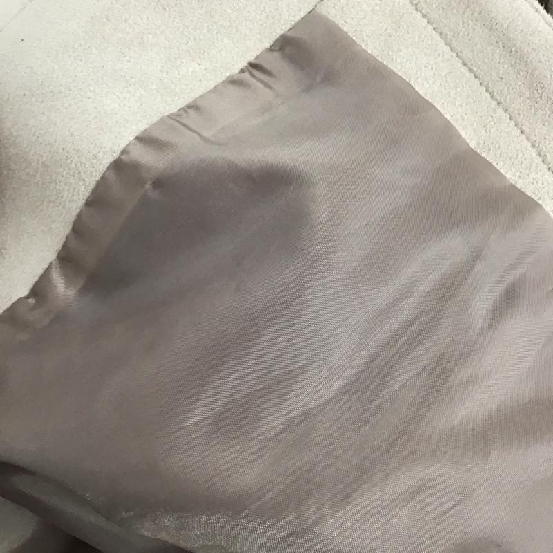 ナノユニバース nano・universe ジャケット、上着 ジャンパー、ブルゾン 668-4212210 フェイクスウェードストレッチシャツブルゾン M 無地 グレージュ / グレージュ /  メンズ USED 古着 中古 10123203