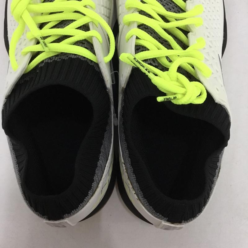ヨネックス YONEX スニーカー スニーカー SHBELSZMD バドミントンシューズ パワークッション エクリプションZミッド 26cm 箱有 26.0cm ロゴ、文字 白 / ホワイト / X 黒 / ブラック / X 黄 / イエロー /  メンズ USED 古着 中古 10150019