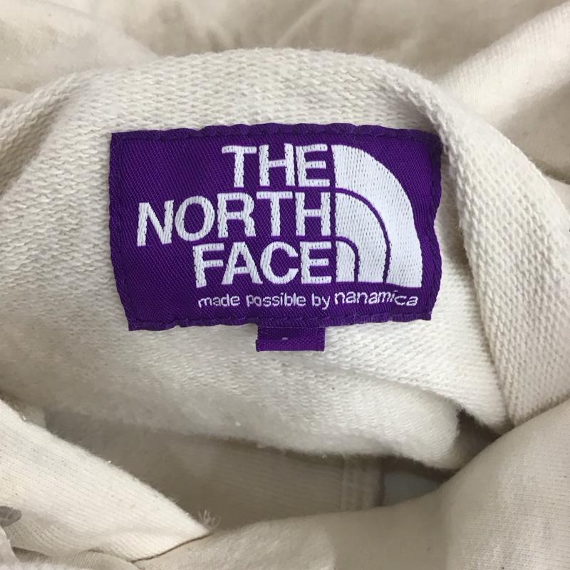 ザ ノースフェイス パープルレーベル THE NORTH FACE PURPLE LABEL パーカー 長袖 nt6902n 10ozMountainSweatParka 長袖スウェットパーカー スウェット M ロゴ、文字 白 / ホワイト /  メンズ USED 古着 中古 10112170