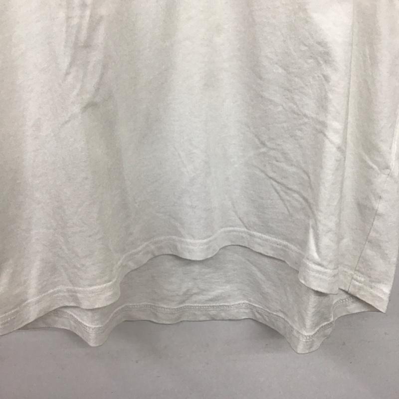 ルーカ RVCA Tシャツ 半袖 半袖カットソー プリントTシャツ クルーネックカットソー S 無地 白 / ホワイト /  メンズ USED 古着 中古 10147324