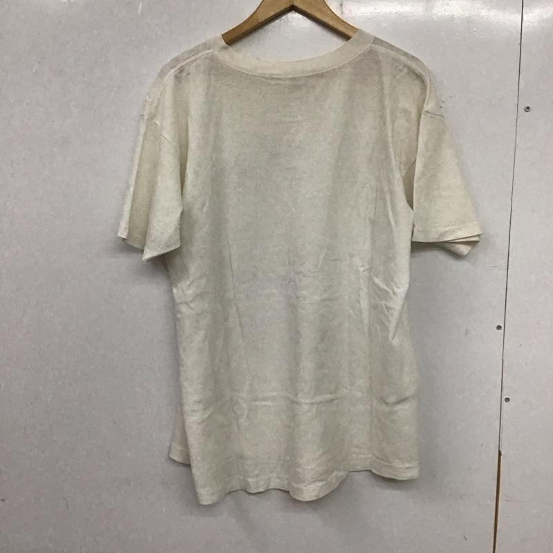 古着 USED Tシャツ 半袖 半袖カットソー プリントTシャツ クルーネックカットソー 古着 L プリント 白 / ホワイト /  メンズ USED 古着 中古 10139024