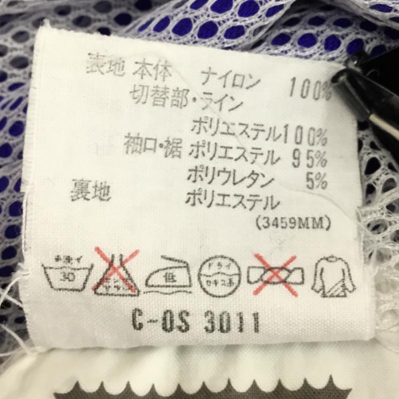 アディダス adidas ジャケット、上着 ジャケット、ブレザー AS-4760 XL ロゴ、文字 青 / ブルー / X 白 / ホワイト /  メンズ USED 古着 中古 10137330