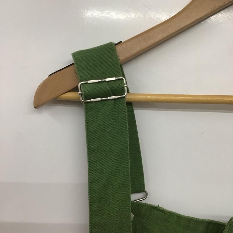 サマンサモスモス SM2 ジャンパースカート ジャンパースカート 2100493 アシメサロペットジャンスカ スリット FREE 無地 カーキ / カーキ /  レディース USED 古着 中古 10144365