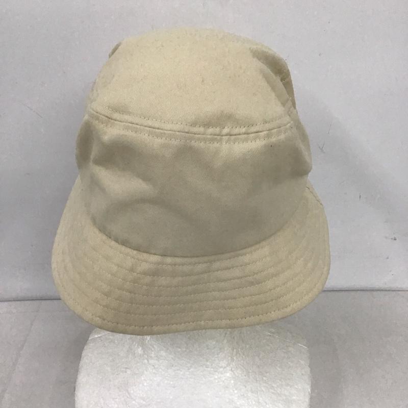 スラッシャー THRASHER 帽子 ハット FLAME LOGO BUCKET HAT バケットハット バケハ ロゴ、文字 アイボリー / アイボリー /  メンズ USED 古着 中古 10123174