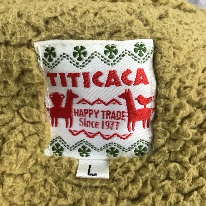チチカカ TITICACA ジャケット、上着 ジャンパー、ブルゾン L 無地 カーキ / カーキ /  レディース USED 古着 中古 10124563