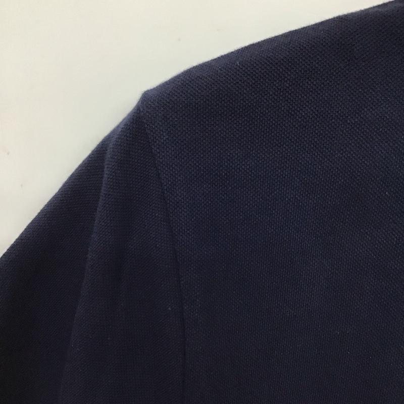 ポロバイラルフローレン Polo by RALPH LAUREN ポロシャツ 半袖 半袖ポロシャツ カラーシャツ 半袖カットソー L ロゴ、文字 紺 / ネイビー /  ボーイズ USED 古着 中古 10139314
