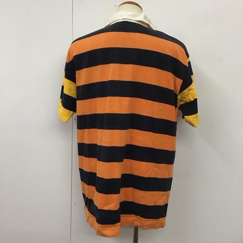 ベイプ BAPE ポロシャツ 半袖 半袖ポロシャツ カラーシャツカットソー 半袖カットソー XL ボーダー柄 マルチカラー / マルチカラー /  メンズ USED 古着 中古 10112084