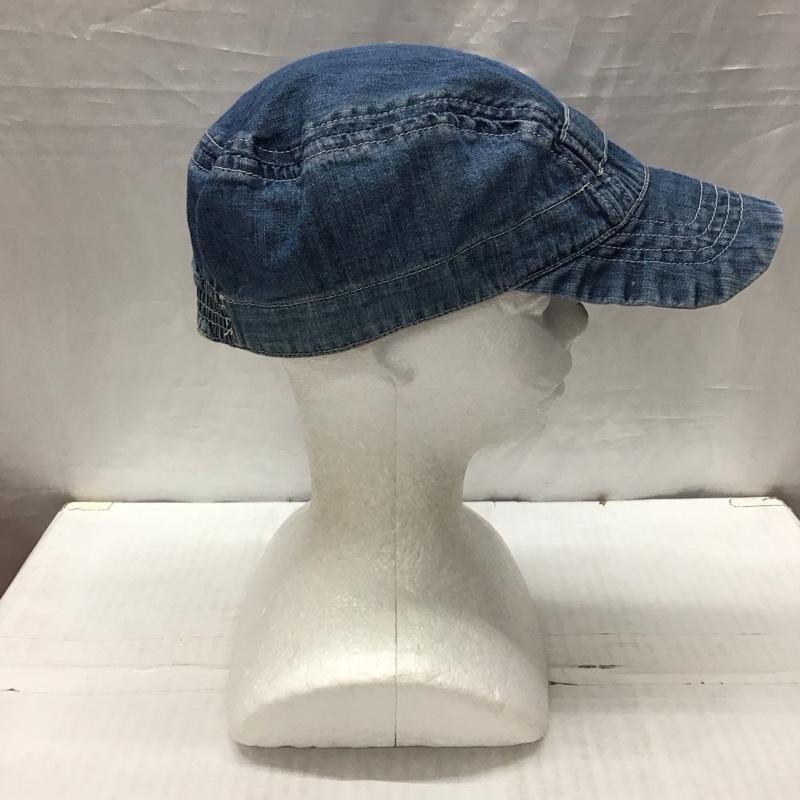 エンジニアードガーメンツ Engineered Garments 帽子 キャップ デニム ワークキャップ 無地 青 / ブルー /  メンズ USED 古着 中古 10120894