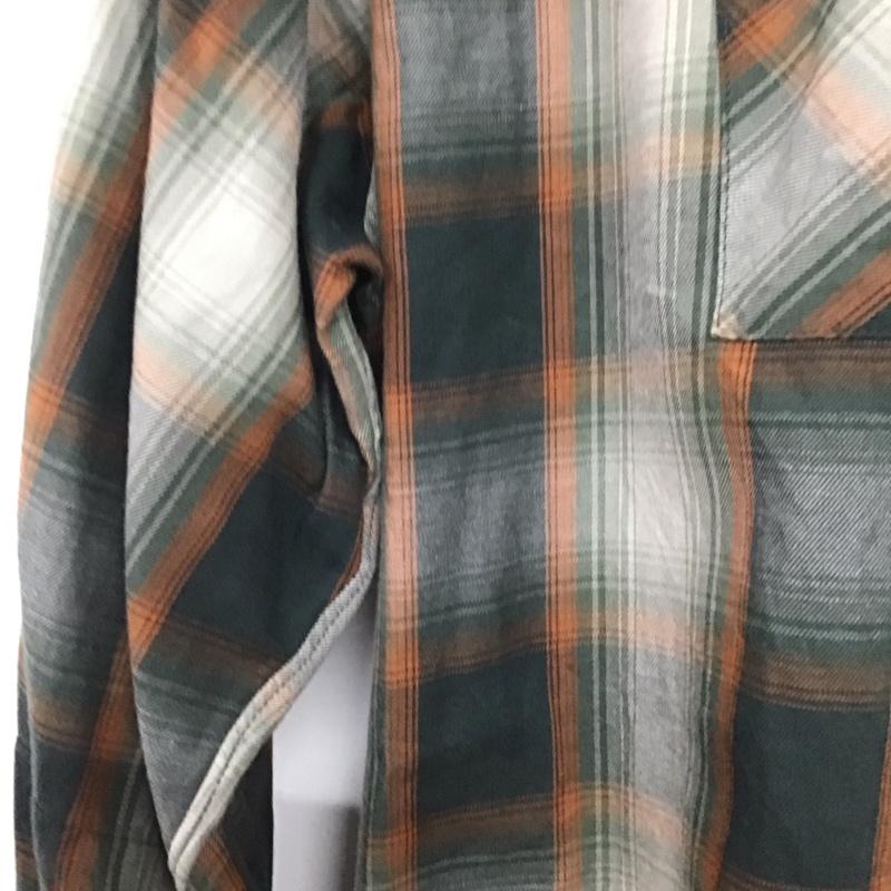 ユニクロ UNIQLO シャツ、ブラウス 長袖 332-072012 アンダーカバー コラボチェックシャツ L チェック マルチカラー / マルチカラー /  メンズ USED 古着 中古 10141106