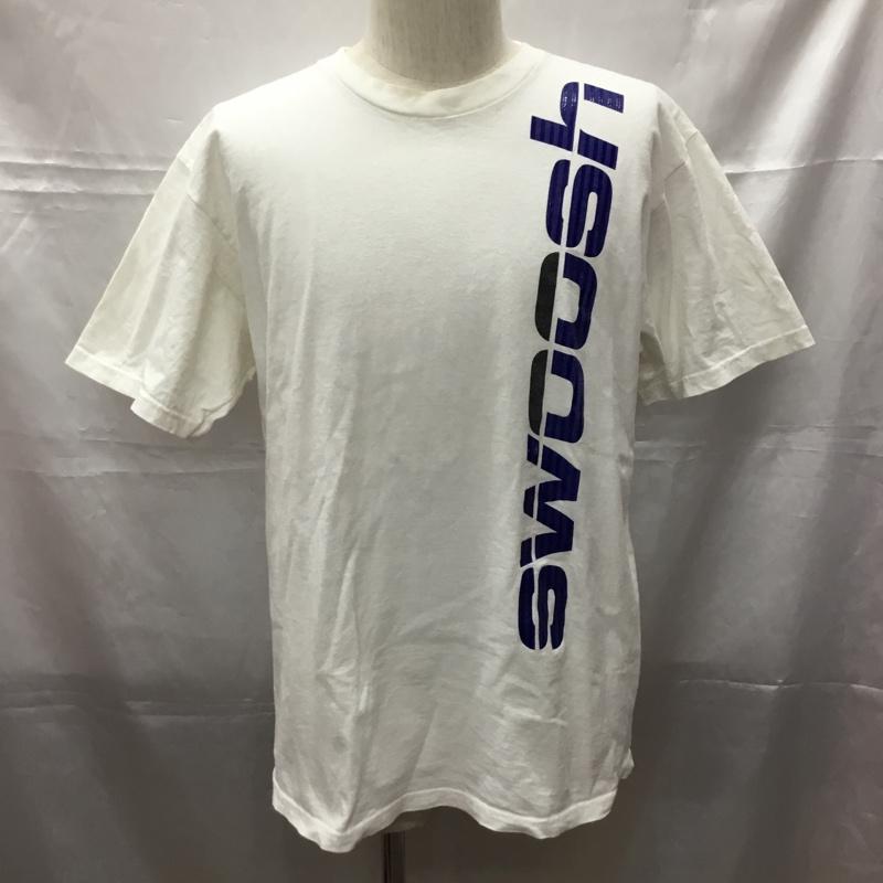 ナイキ NIKE Tシャツ 半袖 90s USA製 M ロゴ、文字 X プリント 白 / ホワイト /  メンズ USED 古着 中古 10108859