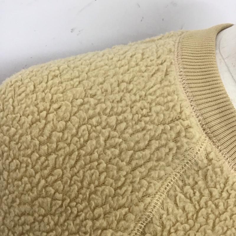 マウンテンイクイップメント MOUNTAIN EQUIPMENT トレーナー 長袖 425181 ボアスウェット S 無地 ベージュ / ベージュ /  メンズ USED 古着 中古 10123887