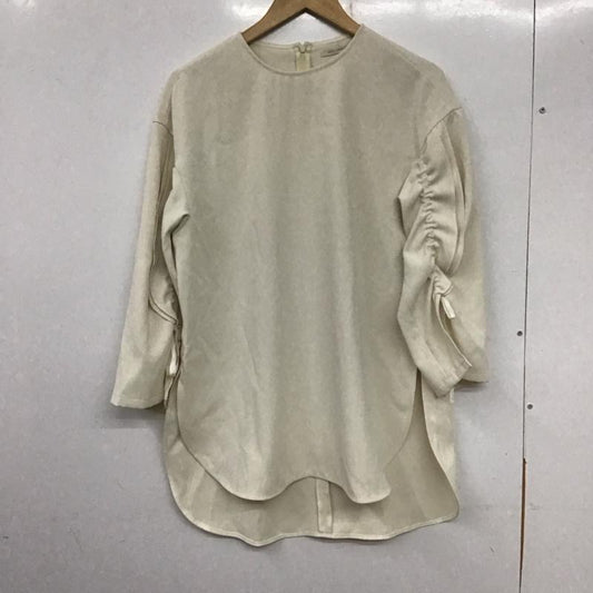 ルカ/レディラックルカ LUCA/LADY LUCK LUCA カットソー 七分袖 無地 オフホワイト / オフホワイト /  レディース USED 古着 中古 10139365