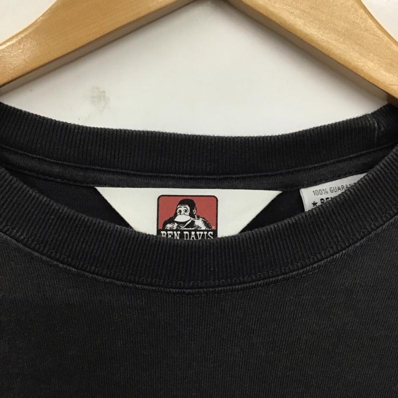 ベンデイビス BEN DAVIS Tシャツ 長袖 M 無地 チャコールグレー / チャコールグレー /  メンズ USED 古着 中古 10128802