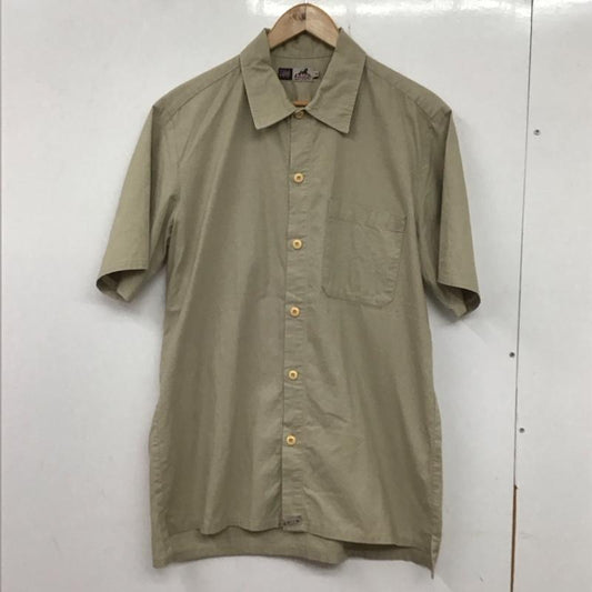 エクストララージ XLARGE シャツ、ブラウス 半袖 USA製 M 無地 ベージュ / ベージュ /  メンズ USED 古着 中古 10134524