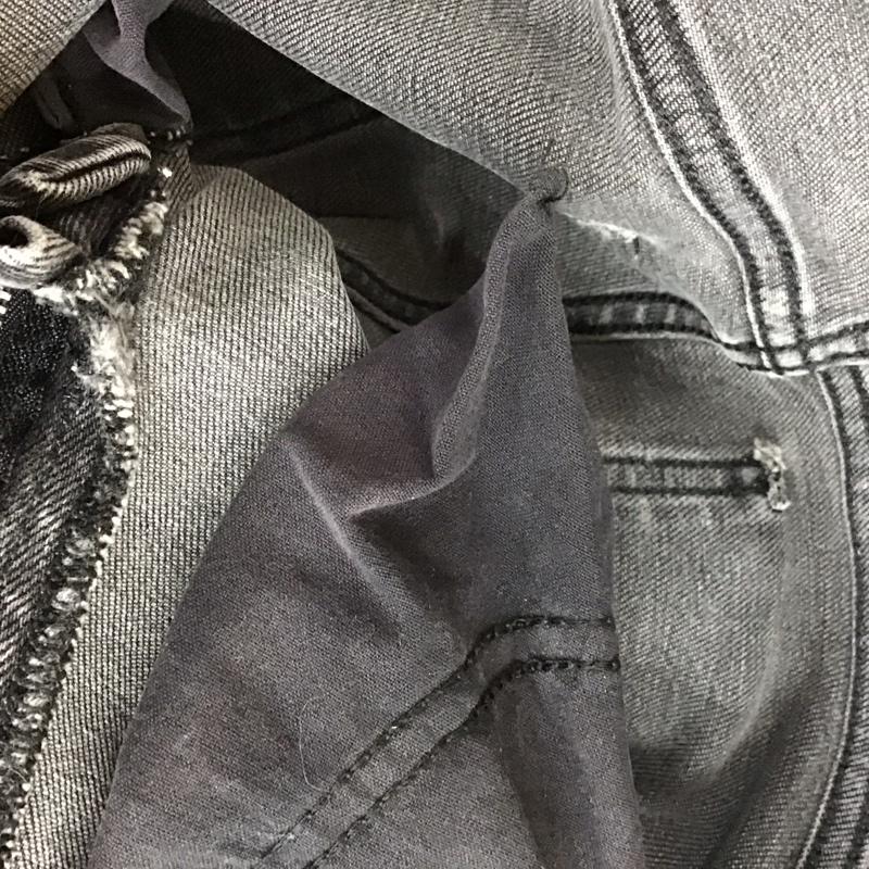 ザラ ZARA パンツ デニム、ジーンズ 38 無地 灰 / グレー /  レディース USED 古着 中古 10121414