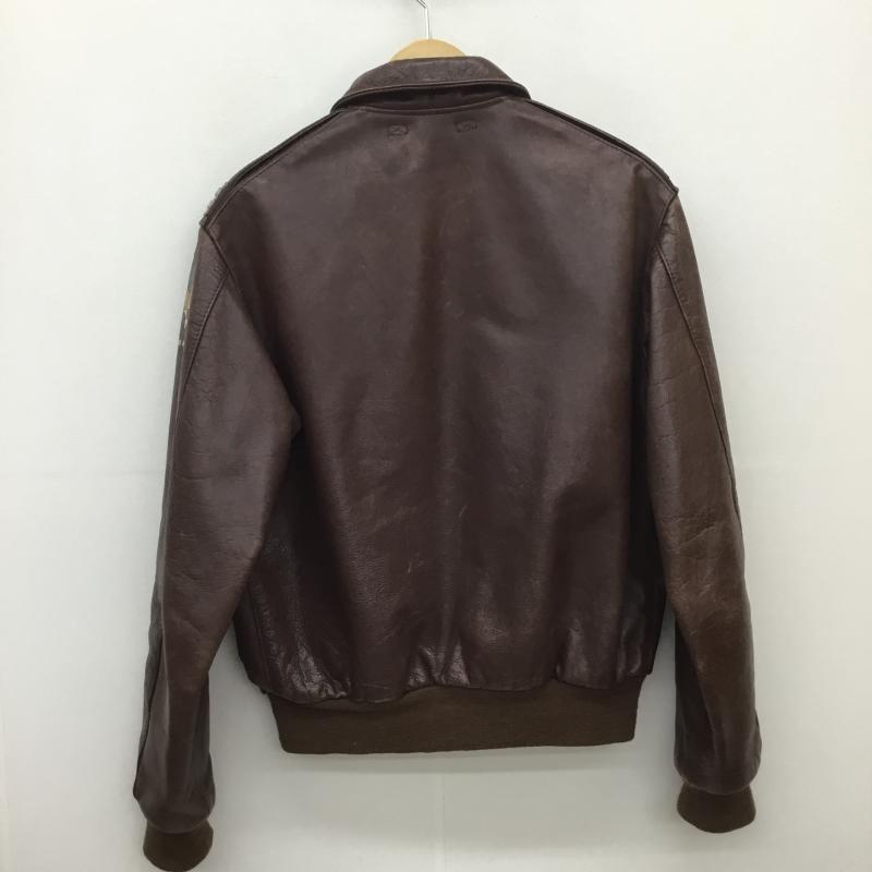 イーストマンレザー EASTMANLEATHERCLO ジャケット、上着 フライトジャケット 40 無地 茶 / ブラウン /  メンズ USED 古着 中古 10118734