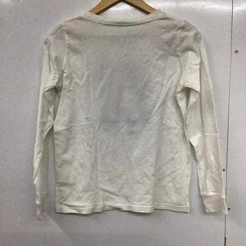 エックスガール X-girl Tシャツ 長袖 05154105 1 プリント 白 / ホワイト /  レディース USED 古着 中古 10133870