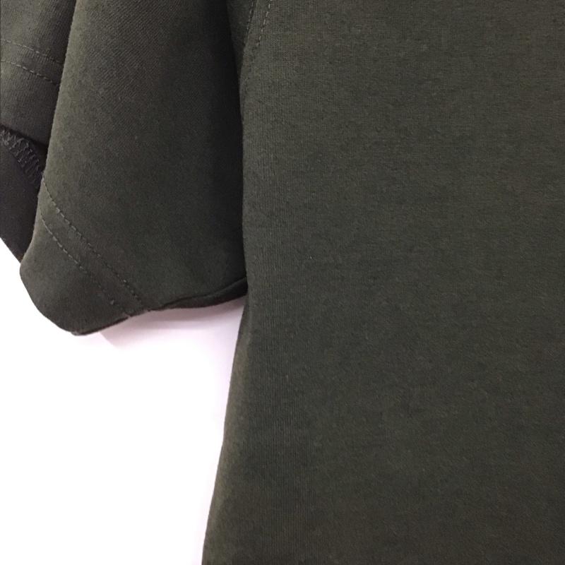 モンベル mont-bell Tシャツ 半袖 1114746 WICT山文様 半袖カットソー プリントTシャツ クルーネック M ロゴ、文字 カーキ / カーキ /  メンズ USED 古着 中古 10133515