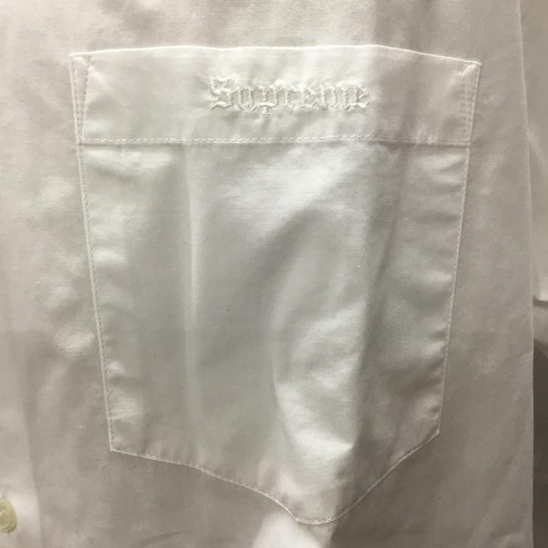 シュプリーム Supreme シャツ、ブラウス 半袖 22S/S NateLowmanS/SShirt 半袖シャツ プリントシャツ L プリント 白 / ホワイト /  メンズ USED 古着 中古 10114777