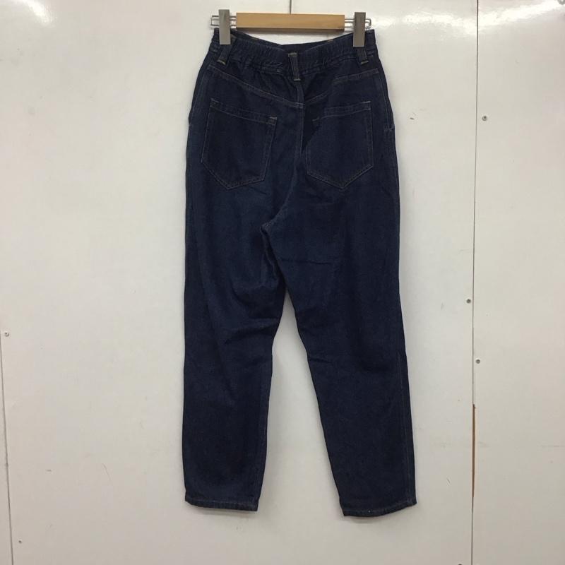エヘカソポ ehka sopo パンツ デニム、ジーンズ 1405125 テーパードパンツ FREE 無地 インディゴ / インディゴ /  レディース USED 古着 中古 10138904