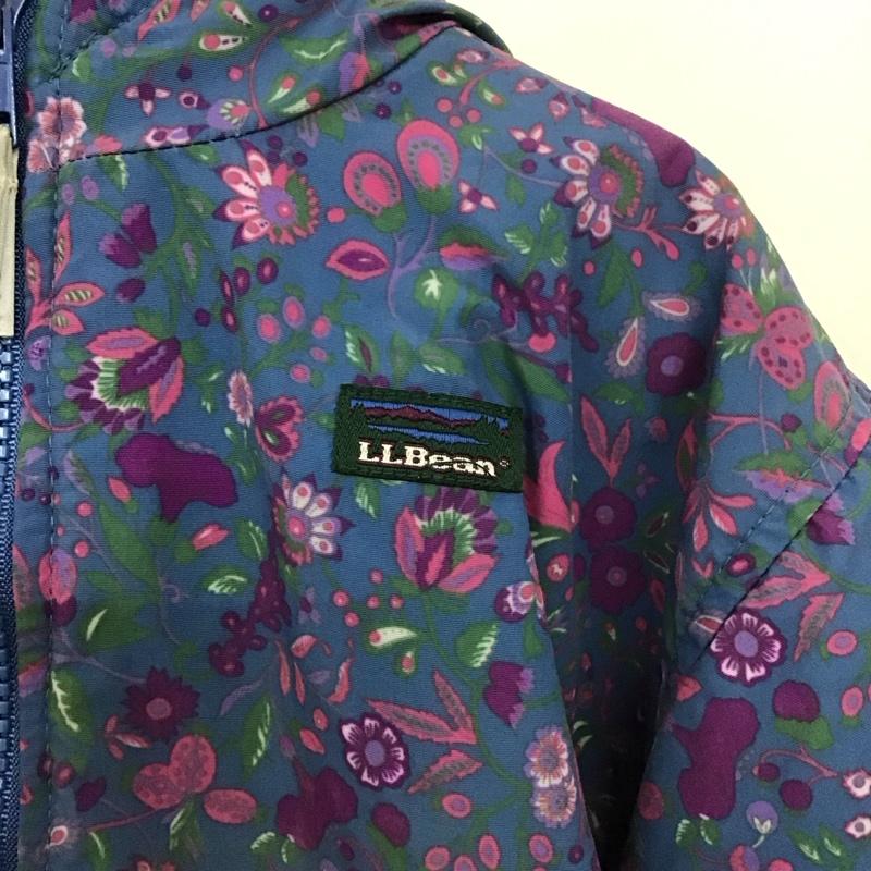 エルエルビーン L.L.Bean セットアップ セットアップ WARM UP ジャケット パンツ セット 裏フリース スノーウェア キッズ XXS 花柄 マルチカラー / マルチカラー /  ガールズ USED 古着 中古 10117758