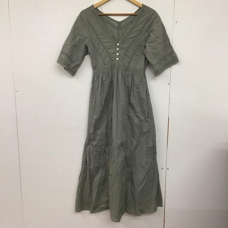 スローブイエナ SLOBE IENA ワンピース ロングスカート 半袖ロングワンピース フレアスカート 無地 マルチカラー / マルチカラー /  レディース USED 古着 中古 10147102