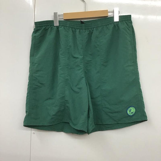 パタゴニア patagonia パンツ ショートパンツ 58035sp24 ショートパンツ ハーフパンツ greatpacificironworks L ロゴ、文字 緑 / グリーン /  メンズ USED 古着 中古 10131480