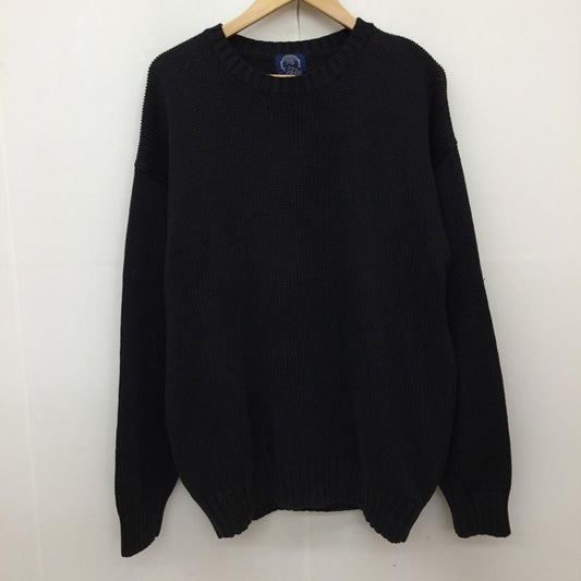 ギャップ GAP ニット、セーター 長袖 old gap 90s L 無地 黒 / ブラック /  メンズ USED 古着 中古 10137783