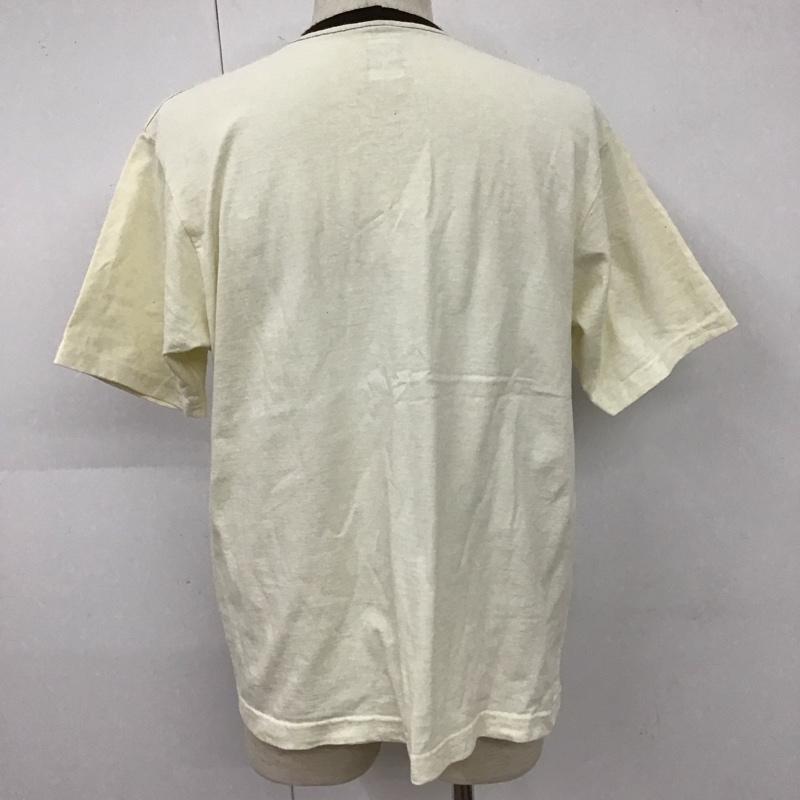 サウスツーウェストエイト South2 West8 Tシャツ 半袖 半袖カットソー プリントTシャツ クルーネックカットソー M ロゴ、文字 オフホワイト / オフホワイト /  メンズ USED 古着 中古 10111643