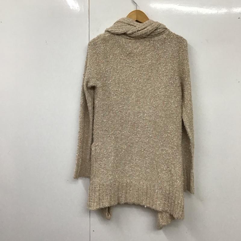 セシルマクビー CECIL McBEE カーディガン 長袖 長袖カーディガン 長袖カットソー ノーカラージャケット 前開カーディガン M 無地 マルチカラー / マルチカラー /  レディース USED 古着 中古 10117894